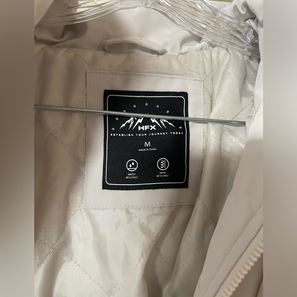 HFX Performance Jacket Women's Hooded Water Wind Resistant size Medium - Picture 8 of 12